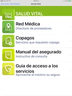 Valor GS Salud android App screenshot 1