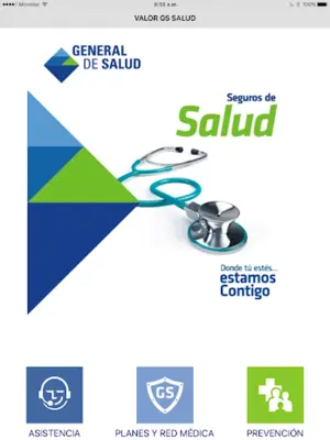 Valor GS Salud android App screenshot 2